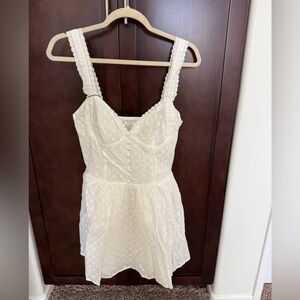 Bonnie Mini Dress in White